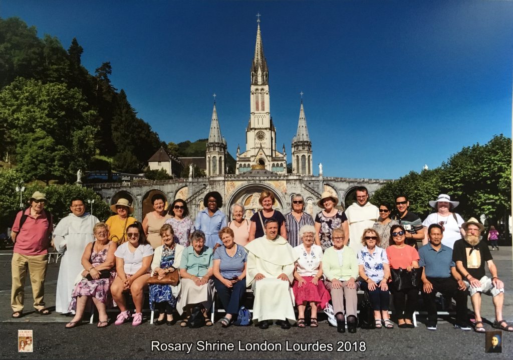 Linking Up With Lourdes – Rosary Shrine