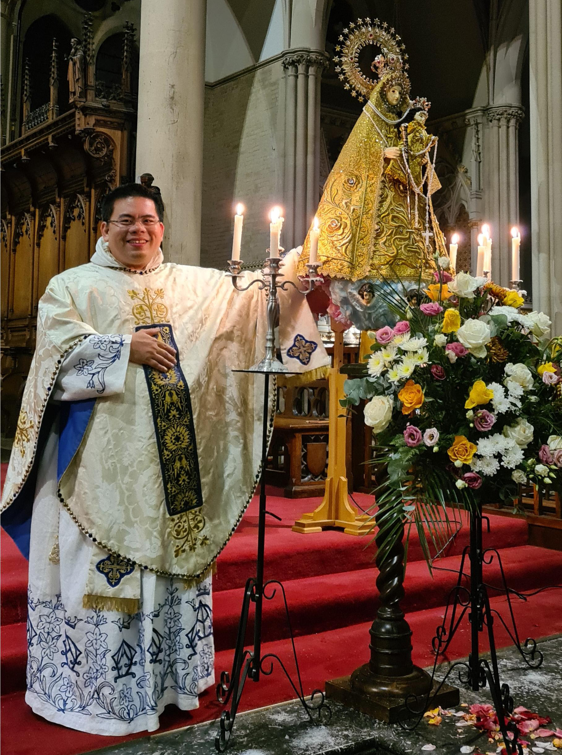 Pray for our new Parish Priest & Rector Rosary Shrine