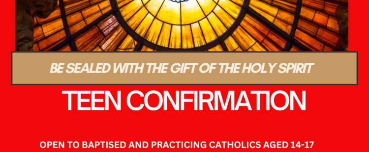 Teen Confirmation Programme 2026-2027 Teen Confirmation Programme 2026-2027